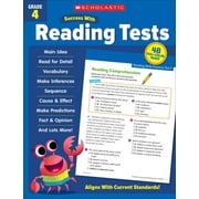 Scholastic Success with Reading Tests Grade 4 Workbook, Paperback