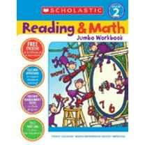 Pre-Owned Reading & Math Jumbo Workbook: Grade 2 (Paperback) 0439786010 9780439786010