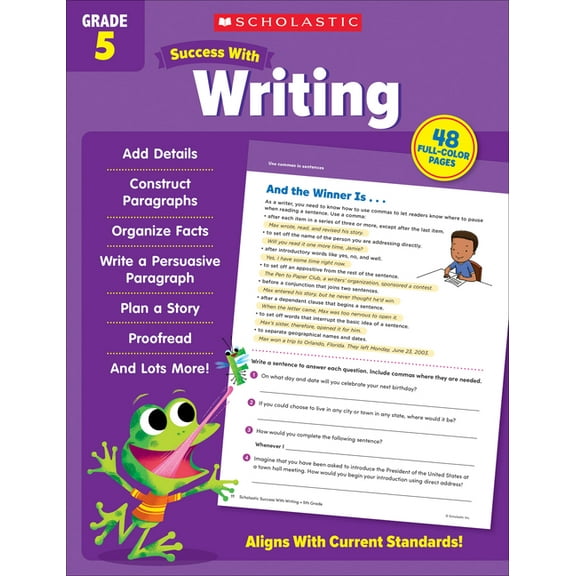 Scholastic Success with Writing Grade 5 Workbook