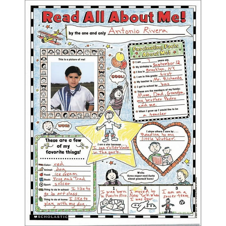 Scholastic Res. Instant Personal Poster Set - 17 Scholastic Res. Instant Personal Poster Set - 17