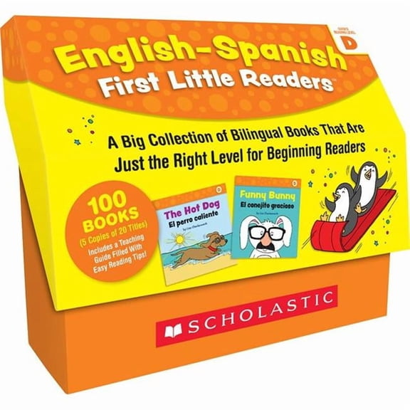 Scholastic Teaching Resources  English-Spanish First Little Readers Level D Books, Multi Color