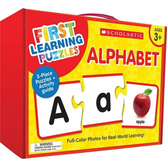 Scholastic Teaching Resources  First Learning Puzzles Alphabet