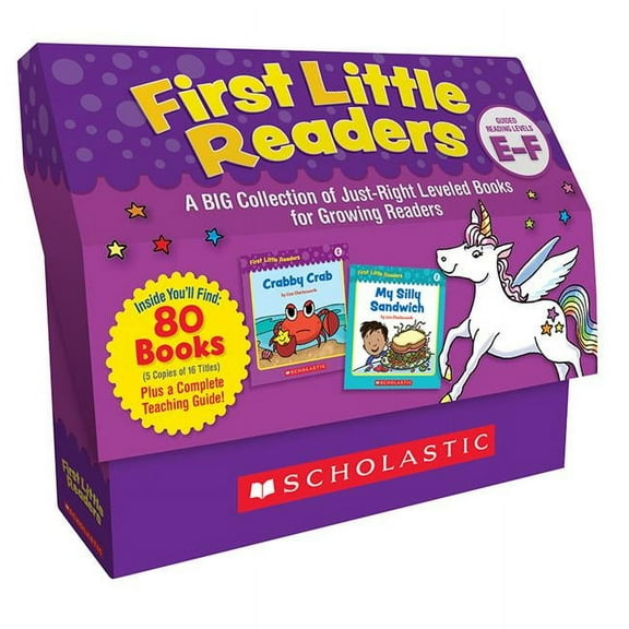 Scholastic Teaching Resources First Little Readers Classroom Set - Levels E & F