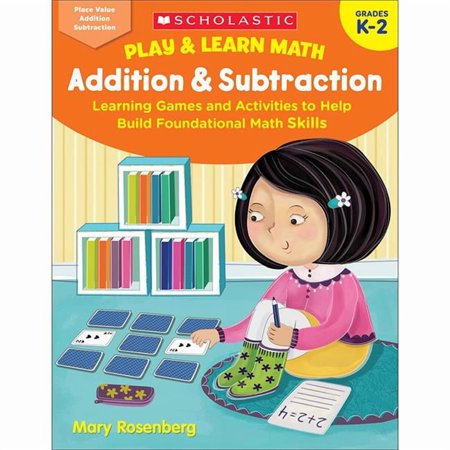 Scholastic Teaching Resources SC-831065 Play & Learning Math Addition & Subtraction Activity Book