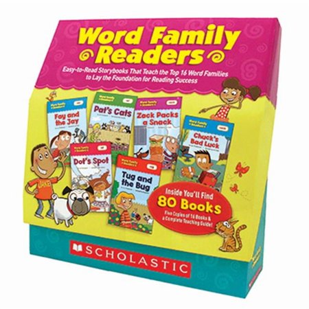 Scholastic Teaching Resources Word Family Readers Set