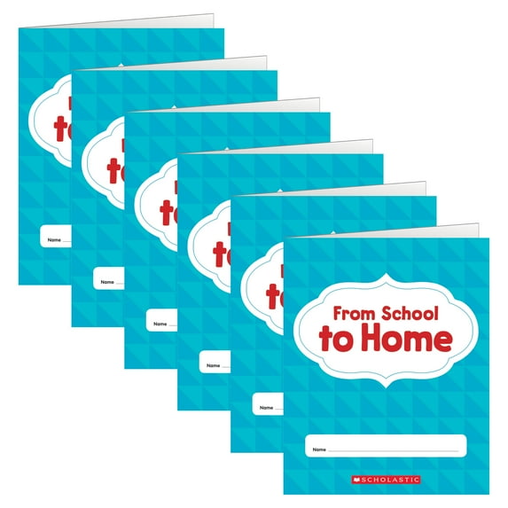 Scholastic Teaching Solutions From School to Home Folder, Pack of 6