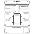thumbnail image 1 of Scholastic Teaching Solutions Graphic Organizer Poster, All-About-Me Web, Grades 3-6, 1 of 2