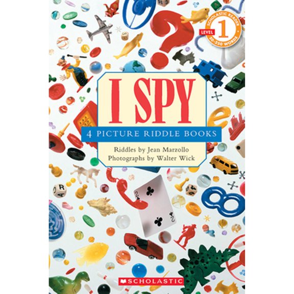 Pre-Owned I Spy: 4 Picture Riddle Books (Scholastic Reader, Level 1) by Jean Marzollo Hardcover, Children's Books, JUVENILE NONFICTION / Readers / Beginner, English