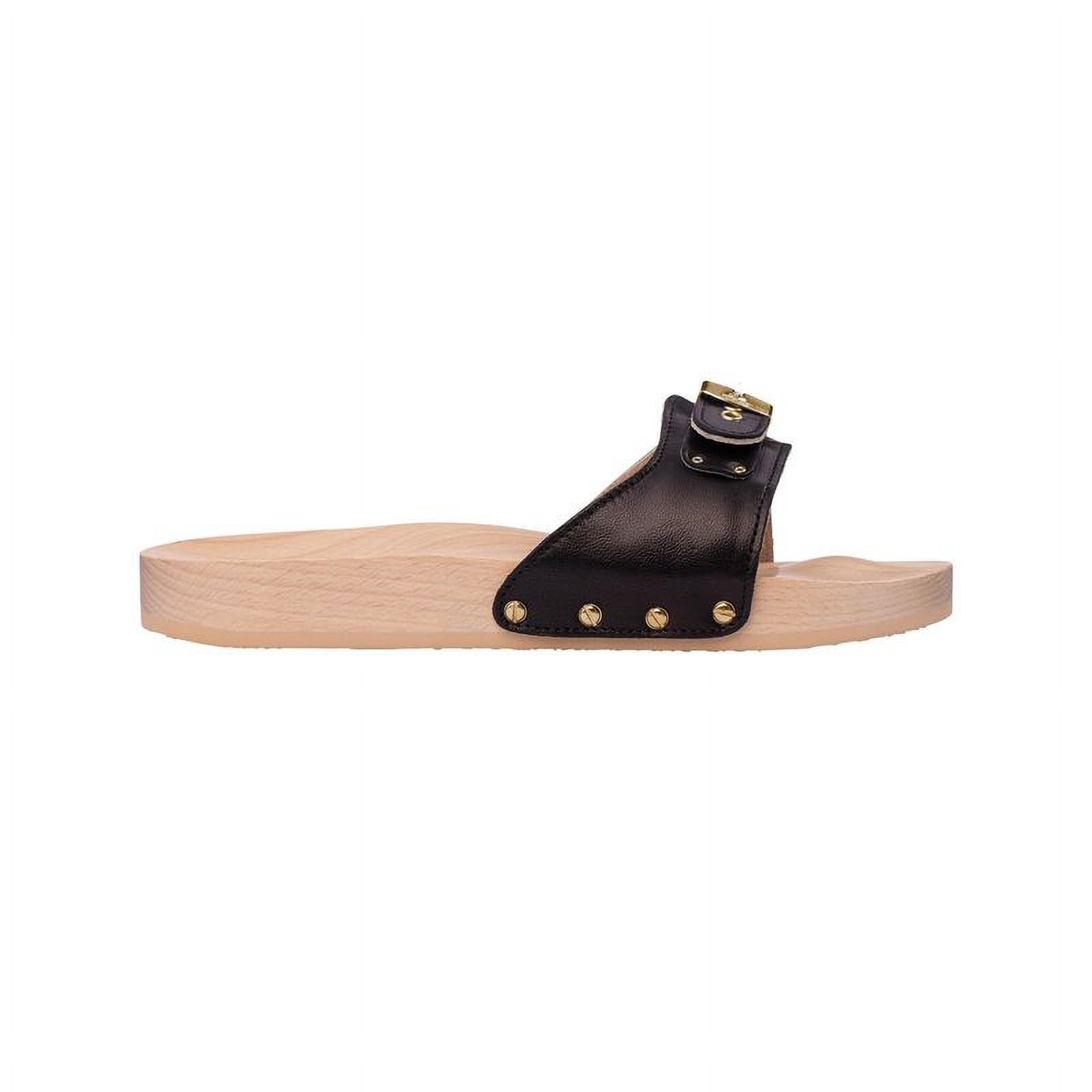 Sandali Donna Scholl Pescura Flat - In Pelle Bianca, Suola In EVA, Comodi E Casual