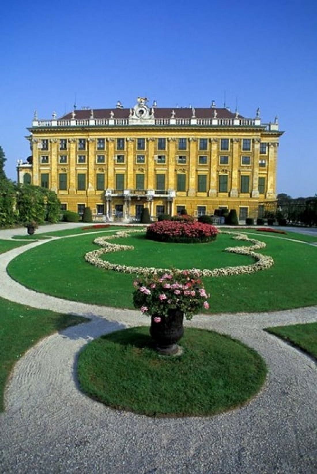 Schonbrunn Palace Vienna Austria Canvas Art - Dave Bartruff DanitaDelimont (24 x 36)