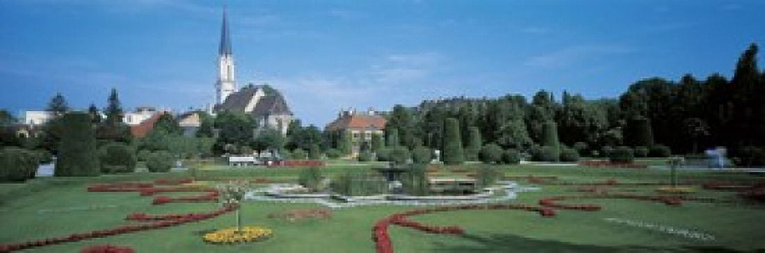Schonbrunn Palace Vienna Austria Canvas Art - Panoramic Images (18 x 6)