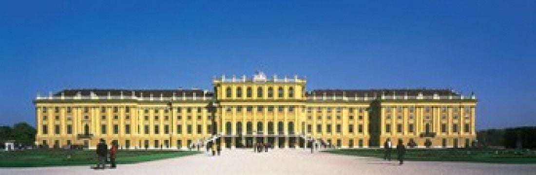 Schonbrunn Palace Vienna Austria Canvas Art - Panoramic Images (18 x 6)