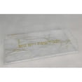 thumbnail image 1 of Schonfeld Collection 183453 Acrylic Challah Tray - Gold Marble Design, 1 of 1