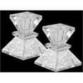 thumbnail image 1 of Schonfeld Collection  2.5 in. Crystal & Silver Mini Candlestick, 1 of 1
