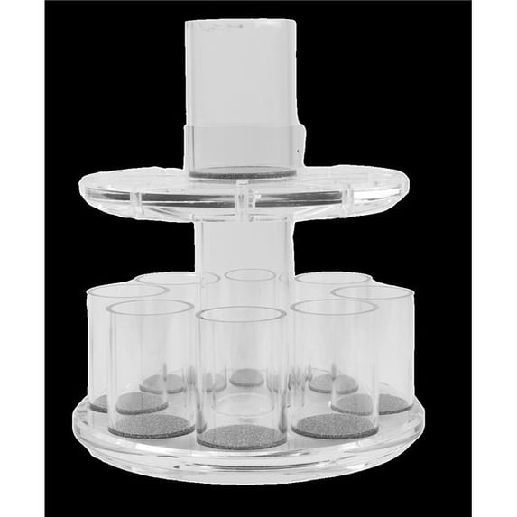 Schonfeld Collection Acrylic Fountain with Silver Glitter base
