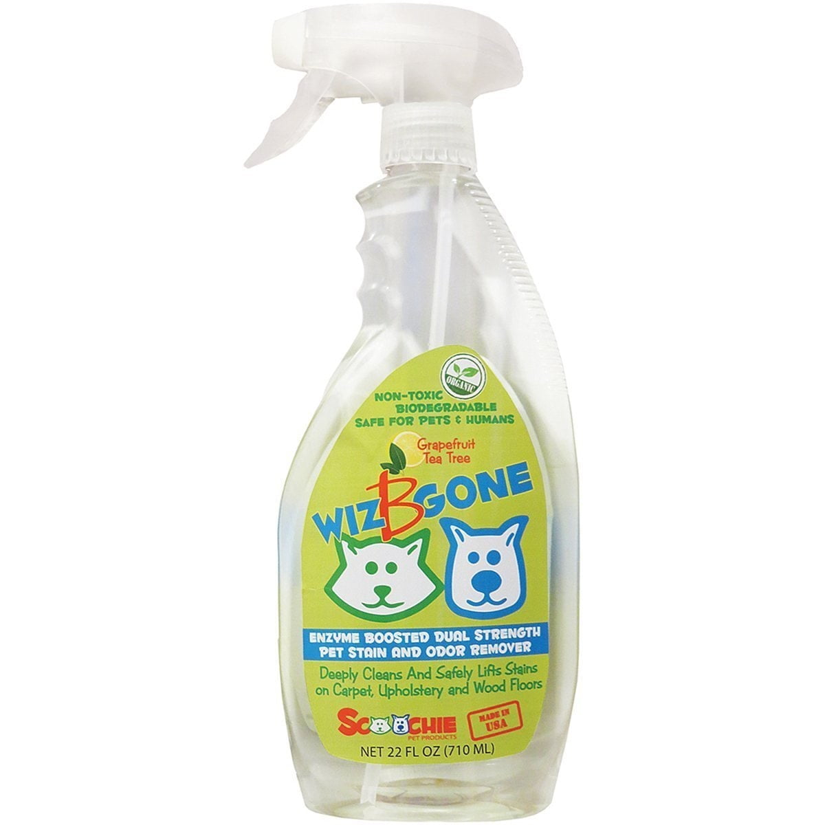 22 Ounce Wiz B Gone Stain and Odor Remover For Carpet and Upholstery