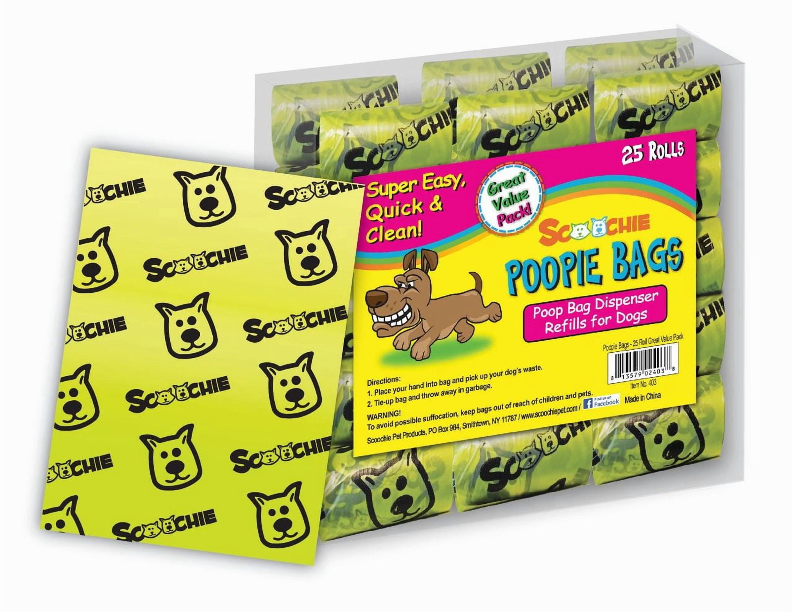 Scoochie Super Value Poopie Bag Refill R