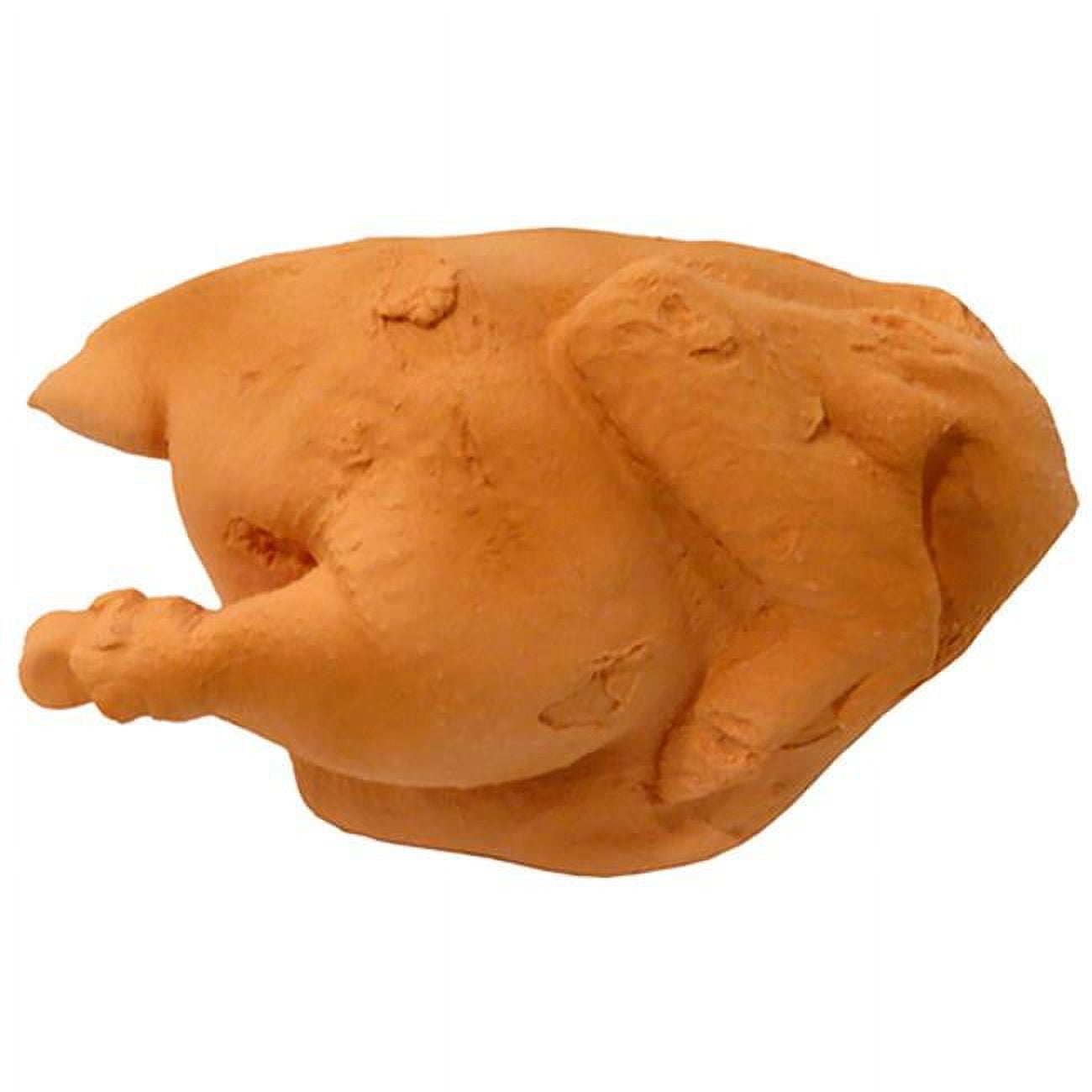 Schoochie Pet 700 Premium Stuffed Latex Juicy Roaster Chicken Toys, 7 in.