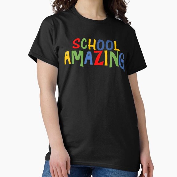 School Amazing Positive Classroom Inspiration Success Slogan T-Shirt