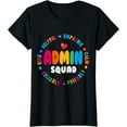 thumbnail image 1 of School Assistant Principal Crew Administrator Admin Squad T-Shirt, 1 of 4