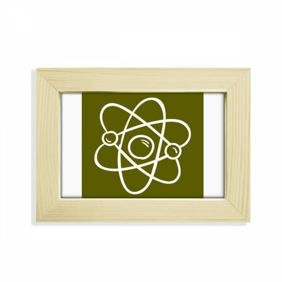 School Atoms Around Electronic Physics Desktop Decorate Photo Frame Picture Art Painting 5x7 inch