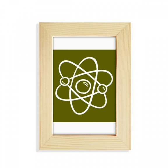 School Atoms Around Electronic Physics Desktop Display Photo Frame Picture Art Painting 5x7 inch