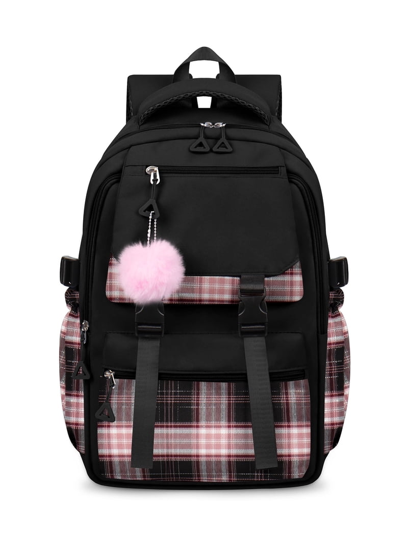 DAKIMOE Black School Backpack for School, Travel, Work  display picture 3
