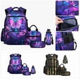 thumbnail image 1 of School Backpack - 4Pcs Backpack Set Cute Bookbag Middle School Backpacks for Teen Bookbag School Bags 4 Set, 1 of 6