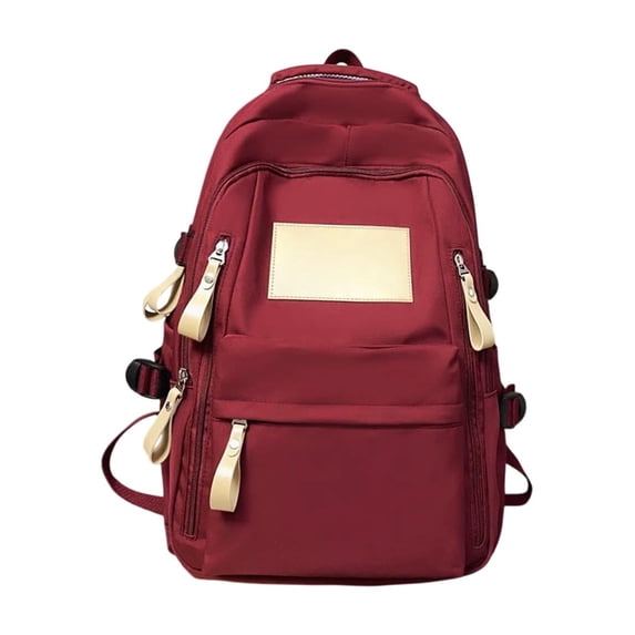 School Backpack Large Capacity Korean-Style Concise Bag for Travel Work Daily Use