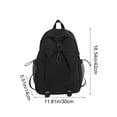 thumbnail image 1 of School Backpack Large Capacity Nylon Travel Bag for Men Women Students Daily Use, 1 of 7