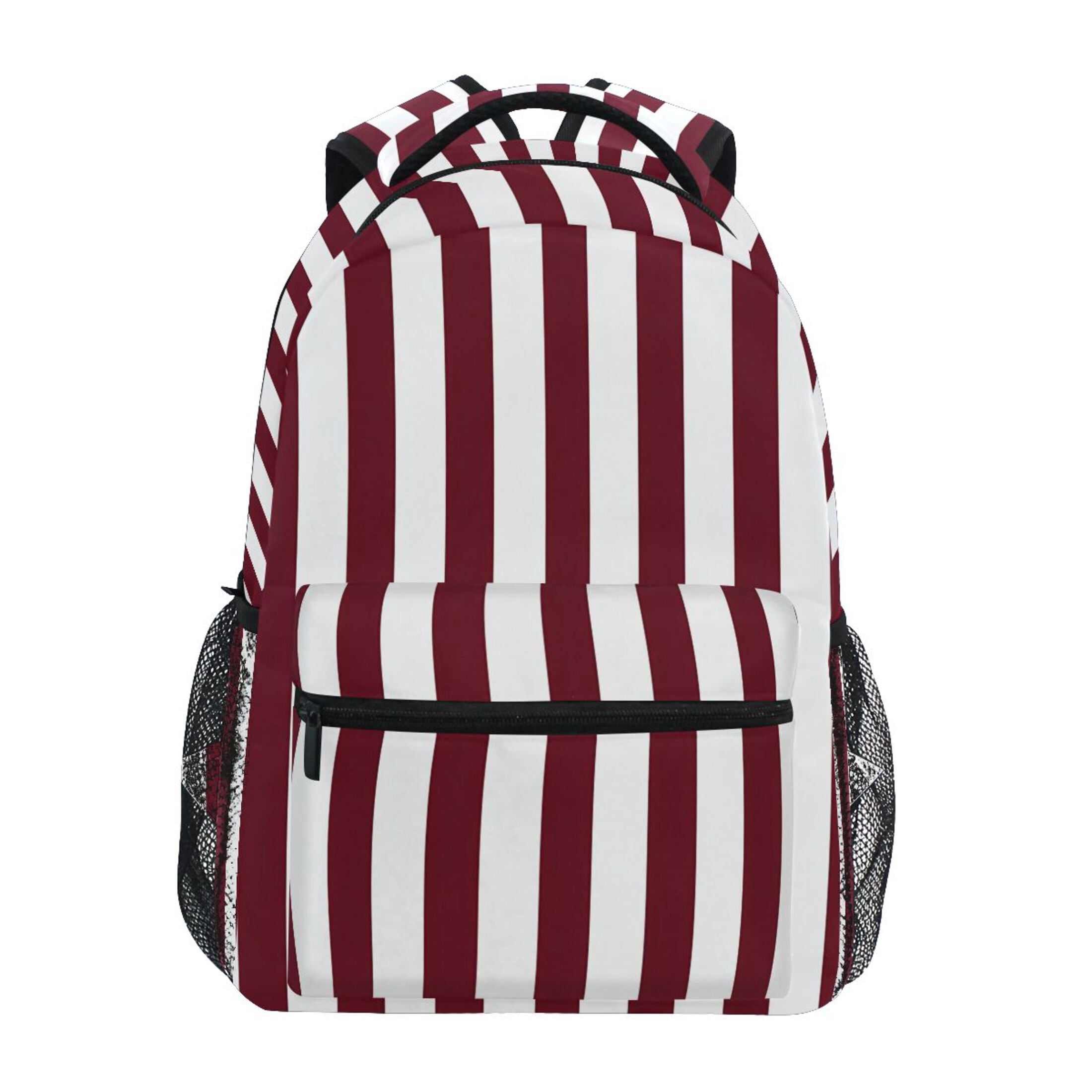 black leather backpack with pink white and burgundy stripes Terra 26l Laptop Duffel | Dark Cherry | CALPAK or brunch dates PINK Mini Convertible Backpack, Black,