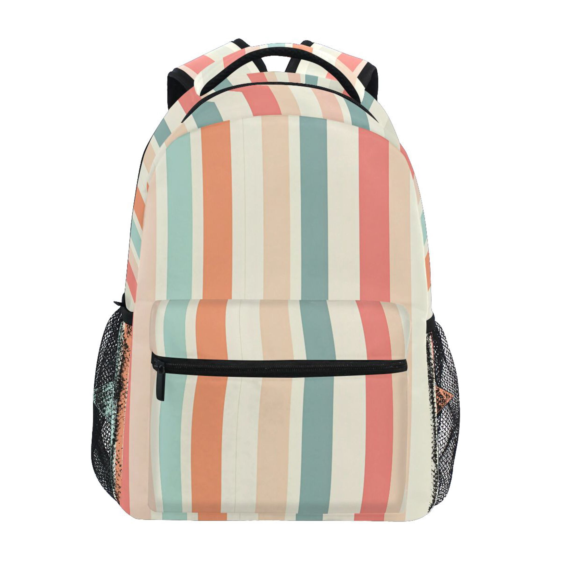 Colorful Striped Backpack Reeses Hooey Serape Backpack (Blue) – theFRINGEDpineapple main image 4