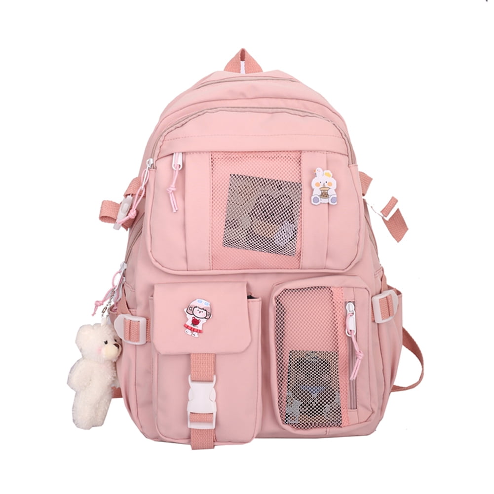 Asthetic Ricksack School Backpack Lightweight Rucksack Travel Daypack Casual Daypack with ...
