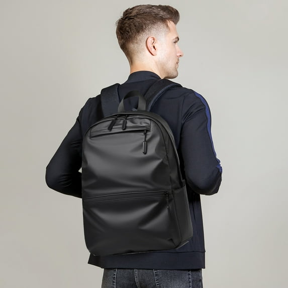 School Backpack, Nylon Not Wet Water Large Capacity Backpack Laptop Bag Men Business Travel Backpack Student School Bag Suitable for School Work Business Trip and Travel, Backpack for School