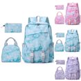 thumbnail image 1 of School Backpack Set,Cute School Backpacks,3PCS Back To School Backpack Lightweight Large Capacity Bookbag for College Middle School Daypack, 1 of 8