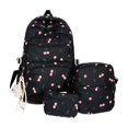 thumbnail image 1 of School Backpack Set for Teens Girls Women 3PCS Oxford Lightweigh Laptop Backpacks with Lunch Box Pencil Case Kids Elementary Middle High Bags Students 3 in 1 Bookbag Travel Daypack, 1 of 5