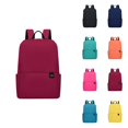 thumbnail image 1 of School Backpack Student Fashion Simple Solid Color Lightweight Comfortable Shoulder Strap Outdoor Travel Large Capacity Bookbag, 1 of 3
