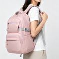 thumbnail image 1 of School Backpack Water Resistant Aesthetic Bookbag Casual Lightweight Daypack for Middle High School & College Students, 1 of 5