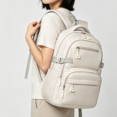 thumbnail image 1 of School Backpack Water Resistant Aesthetic Bookbag Casual Lightweight Daypack for Middle High School & College Students, 1 of 5