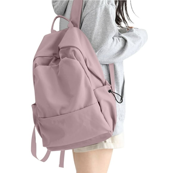 School Backpack Womens, Causal Travel School Bags 15.6 Inch Laptop Backpack for Student Lightweight Rucksack Water Resistant Bookbag College Men Work Daypack Purple