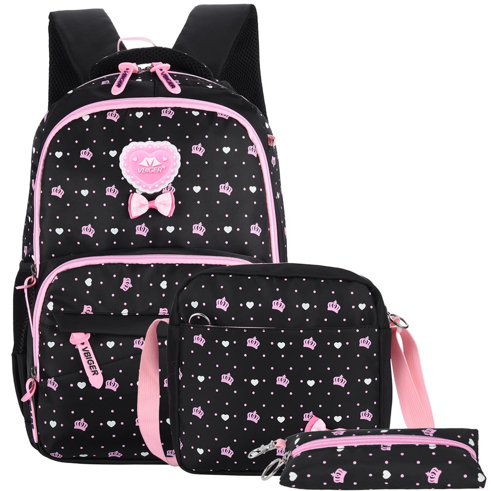 lvyH Women Girls 3 in 1 Rolling Backpack Sequins Backpacks with