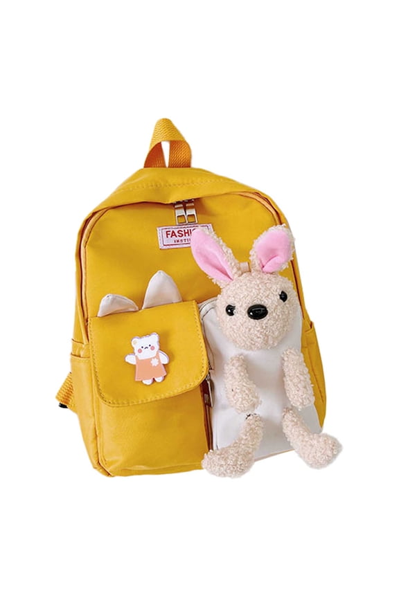 School Backpack for Ages 3rd 4t 5t 6t 8t 3D Plush Animals Bookbags Primary School, Backpacks Daycare Bags Travel Playground