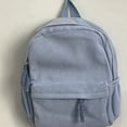 thumbnail image 1 of School Backpack for Teens Handmade Chunky Knit Corduroy Backpack Use Large Capacity Cute Companion Travel Bag, 1 of 3