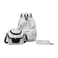 thumbnail image 1 of School Backpack for Teen Girls Kids Bookbag Set with Lunch Box Pencil Case 17" Large Capacity Backpack Casual Daypack, 1 of 5