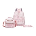 thumbnail image 1 of School Backpack for Teen Girls Kids Bookbag Set with Lunch Box Pencil Case 17" Large Capacity Backpack Casual Daypack, 1 of 5