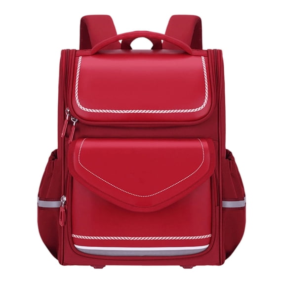 School Backpack for Teens Flap Metal Buckle Backpack Large Capacity Waterproof Laptop Bag Multi Pocket Adjustable Casual Commute Travel Daypack