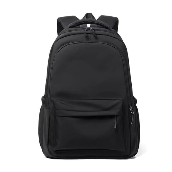 School Backpack for Teens Waterproof Casual Lightweight School Bag-Black