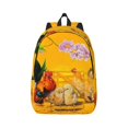 thumbnail image 1 of School Backpack for Women/Men - Chicken Family Rooster Hen Chicks Lightweight Canvas Travel Bag School Back Pack Laptop Bag with Laptop Compartment, 1 of 5