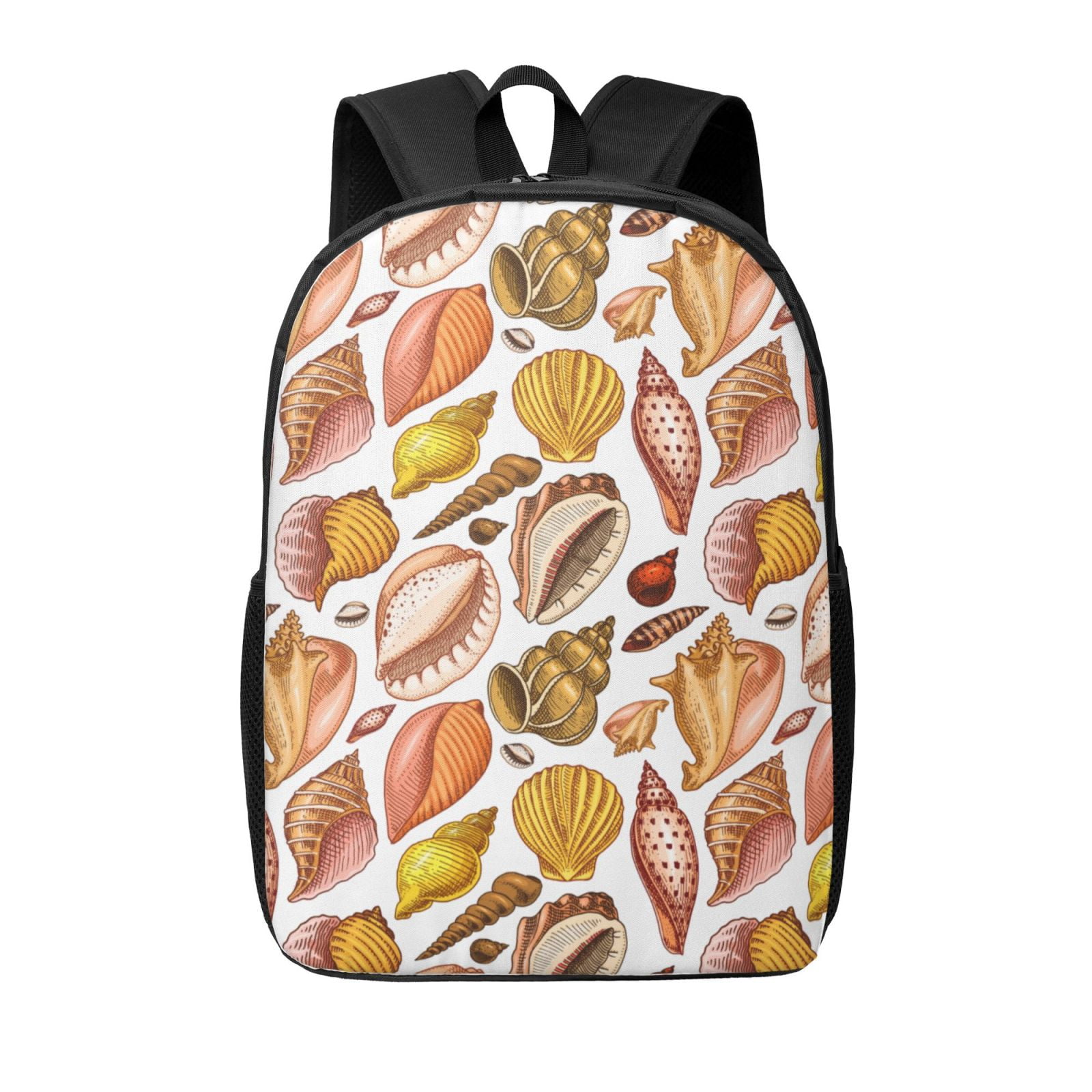 School Backpack for Women/Men - Conch Shells Print No.9021 Lightweight ...