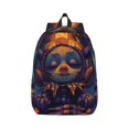 thumbnail image 1 of School Backpack for Women/Men - Dreamy Jester Under Stars Lightweight Canvas Travel Bag School Back Pack Laptop Bag with Laptop Compartment, 1 of 5